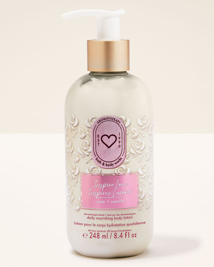 Inspire Love: Rose + Vanilla Body care/Moisturizers/Body lotion Bath & Body Works