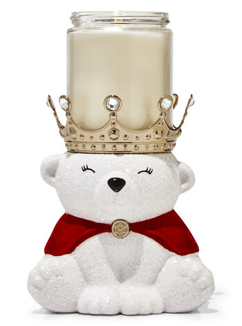 Royal Polar Bear Pedestal IDEE REGALO/IN EVIDENZA/Anteprima Collezione Natale Bath & Body Works2