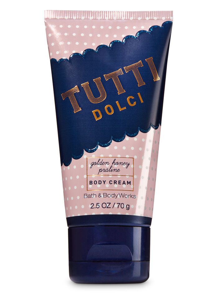 Golden Honey Praline fragranza Travel Size Body Cream