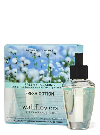 Fresh Cotton fragrance Wallflowers Refills 2-Pack
