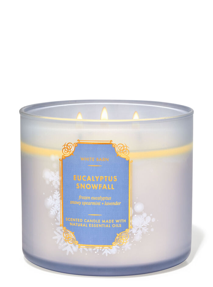 Eucalyptus Snowfall Home Fragrance/Featured/White Barn collection Bath & Body Works