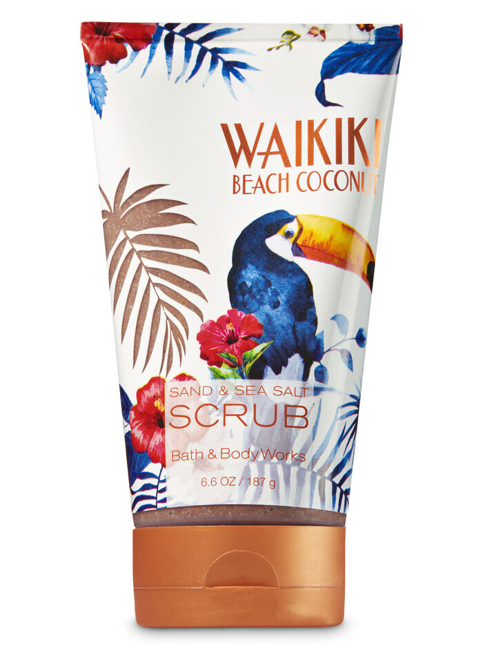 Waikiki Beach Coconut fragranza Sand &amp; Sea Salt Scrub