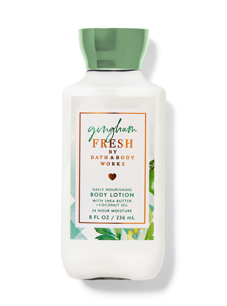 Gingham Fresh body care moisturizers body lotion Bath & Body Works