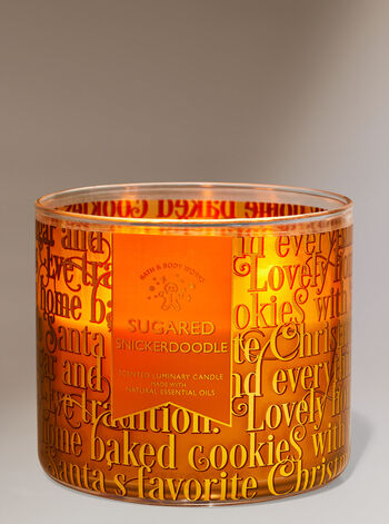 Sugared Snickerdoodle Home Fragrance/Candles/3-wick candles Bath & Body Works2