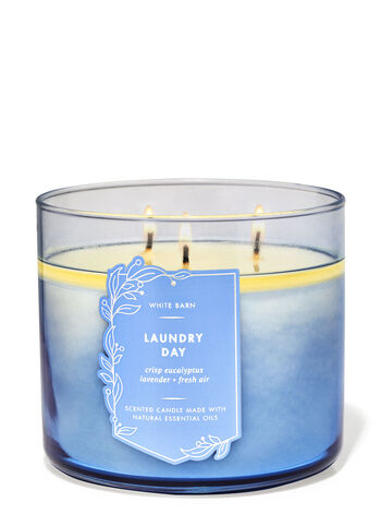 Laundry Day home fragrance featured white barn collection Bath & Body Works1