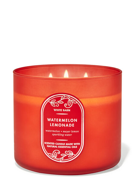 Watermelon Lemonade fragrance 3-Wick Candle