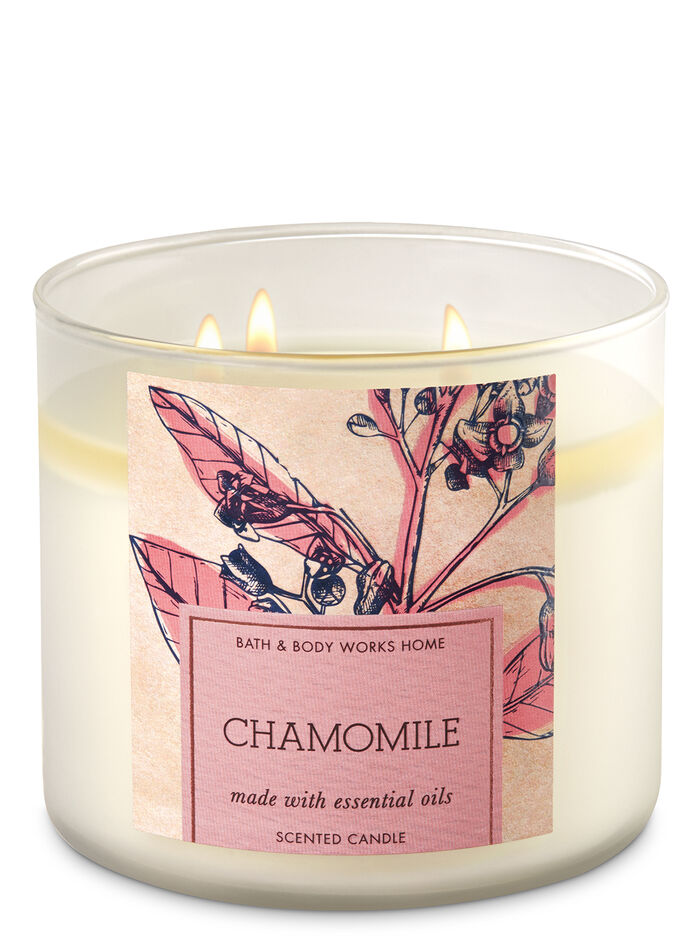 Chamomile fragranza 3-Wick Candle