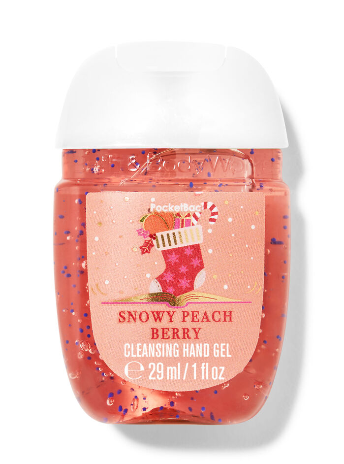Snowy Peach Berry Hand Soaps & Sanitizers/Hand sanitizers/Hand sanitizers Bath & Body Works