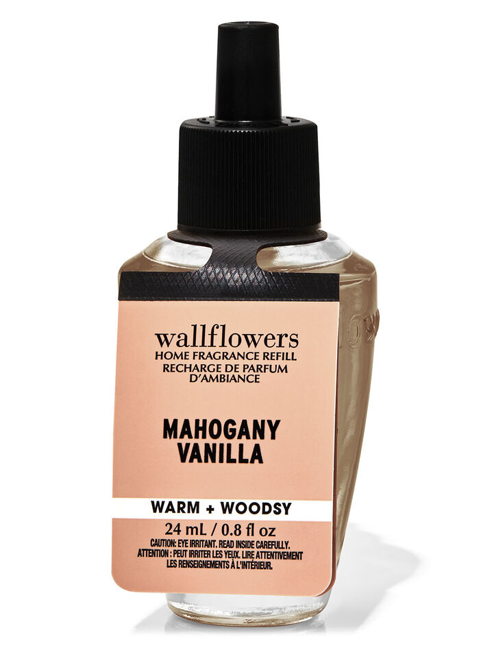 Mahogany Vanilla Home Fragrance/Home & Car Air fresheners/Wallflowers refill Bath & Body Works