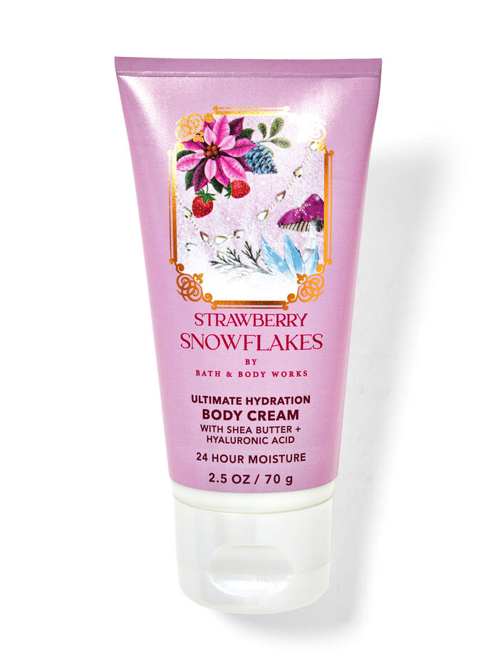 Strawberry Snowflakes Body care/Moisturizers/Body cream Bath & Body Works