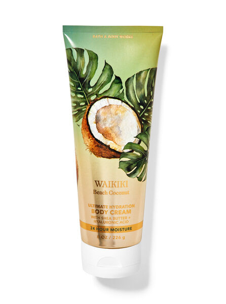Waikiki Beach Coconut fragrance Ultimate Hydration Body Cream