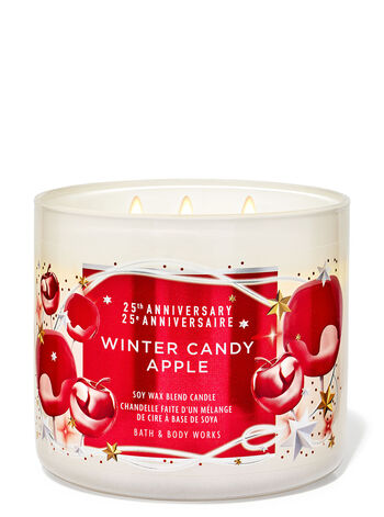 Winter Candy Apple Home Fragrance/Candles/3-wick candles Bath & Body Works1