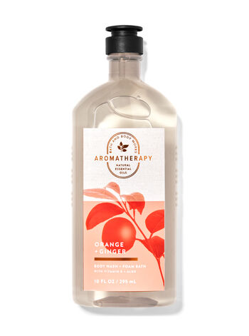 Orange Ginger fragrance Body Wash and Foam Bath