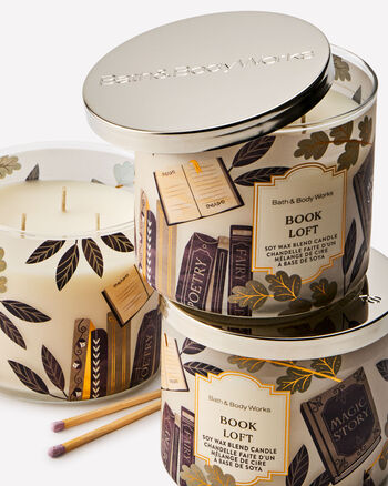 Book Loft CANDELE/Tutte le Candele/Candela a Tre Stoppini Bath & Body Works2