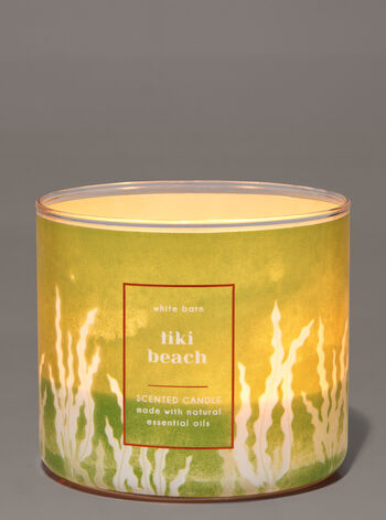 Tiki Beach fragranza Candela a 3 stoppini