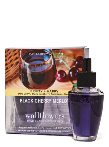 Black Cherry Merlot fragrance Wallflowers Fragrance Refills, 2-Pack