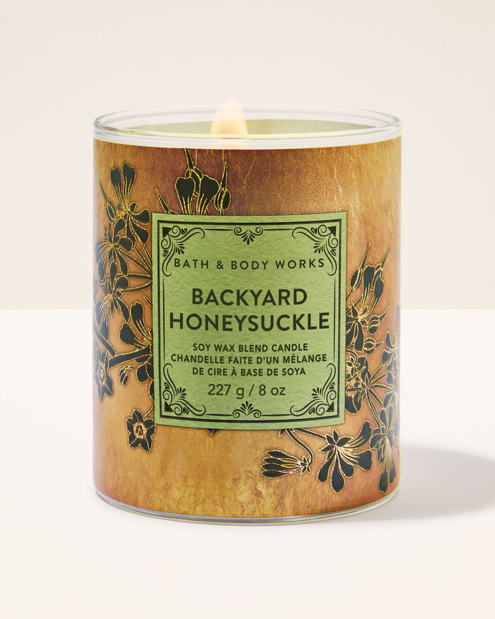 Backyard Honeysuckle Home Fragrance/Candles/1-wick candles Bath & Body Works