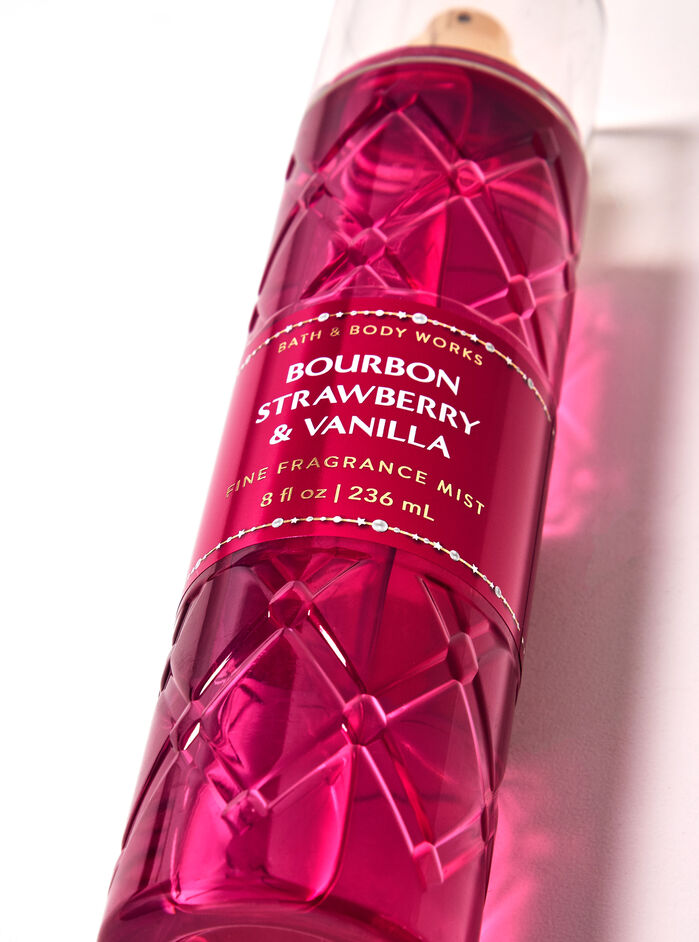 Bourbon Strawberry & Vanilla the big event Bath & Body Works