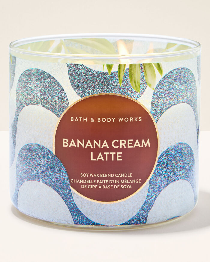 Banana Cream Latte CANDELE/Tutte le Candele Bath & Body Works