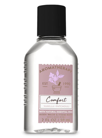 Vanilla Patchouli fragranza Travel Size Body Wash &amp; Foam Bath