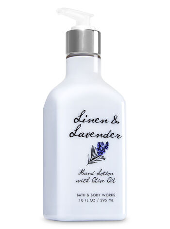 Linen & Lavender fragranza Hand Lotion with Olive Oil