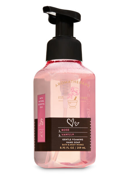 Rose Vanilla fragranza Gentle Foaming Hand Soap