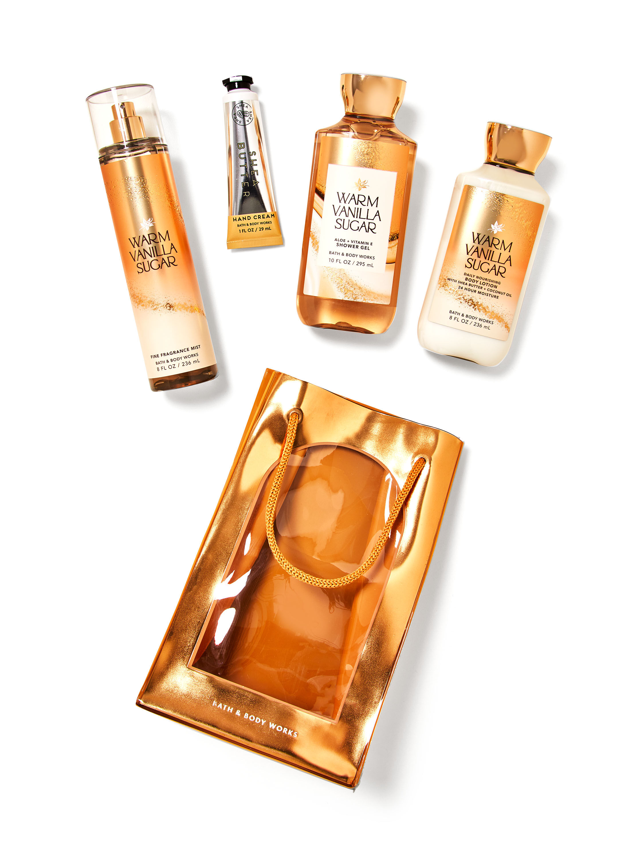 Bath & Body Works Warm Vanilla Sugar セット Amazon.com : Bath & Body Works Warm Vanilla Sugar - Trio Gift Set