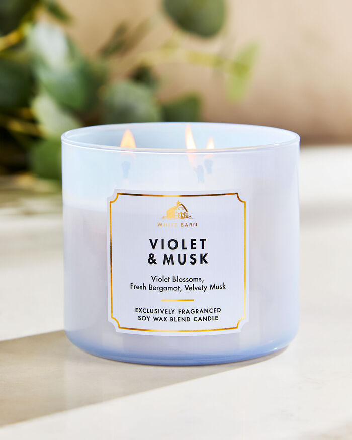 Violet & Musk Home Fragrance/Featured/White Barn collection Bath & Body Works