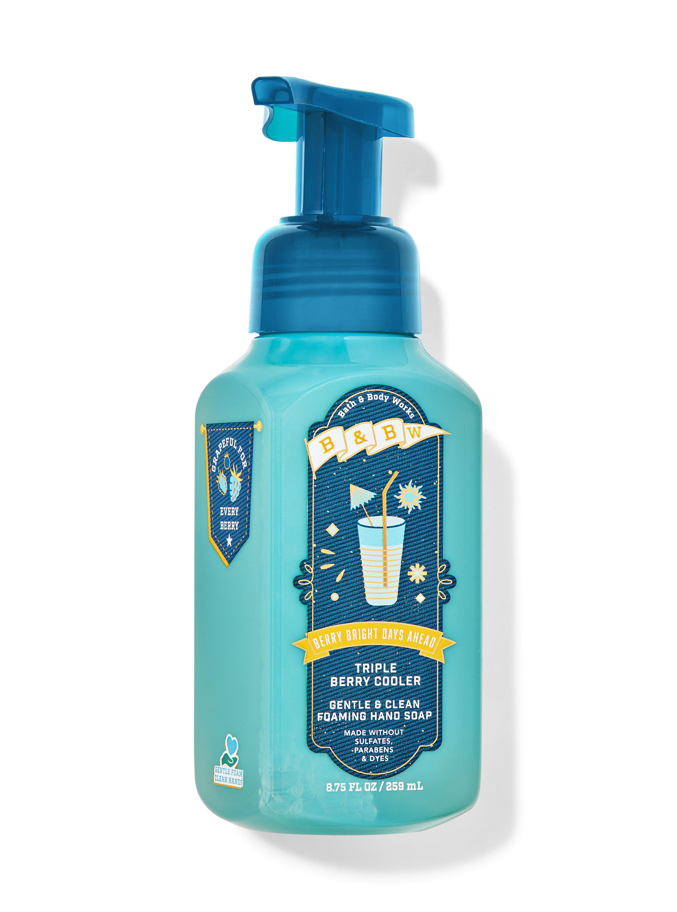 Gentle & Clean Foaming Hand Soap Triple Berry Cooler | Bath & Body