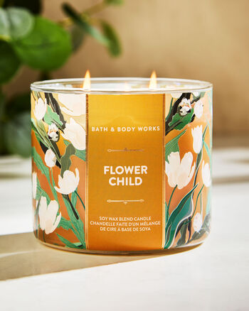 Flowerchild Home Fragrance/Candles/3-wick candles Bath & Body Works4