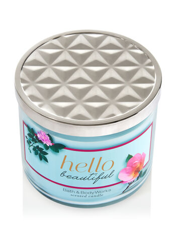 Hello Beautiful fragranza 3-Wick Candle