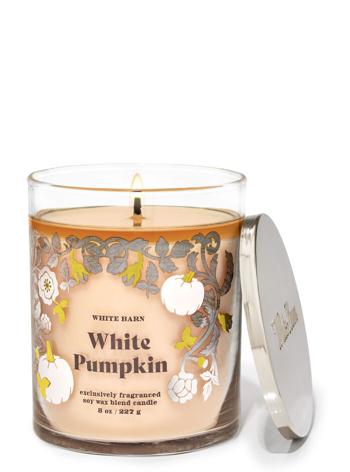 White Pumpkin Home Fragrance/Candles/1-wick candles Bath & Body Works