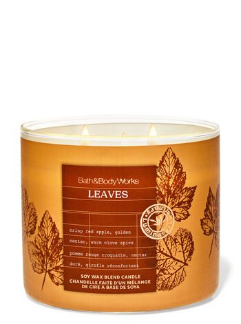 Leaves Home Fragrance/Candles/3-wick candles Bath & Body Works2