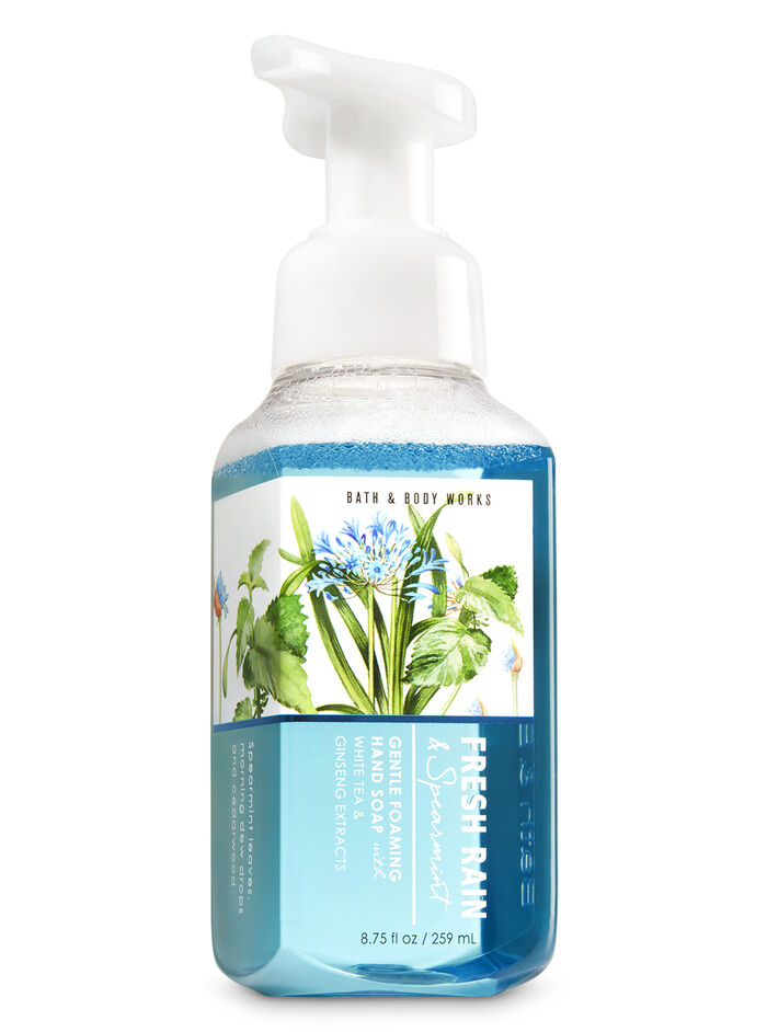Fresh Rain & Spearmint Hand Soaps & Sanitizers/Featured/Hand care Bath & Body Works