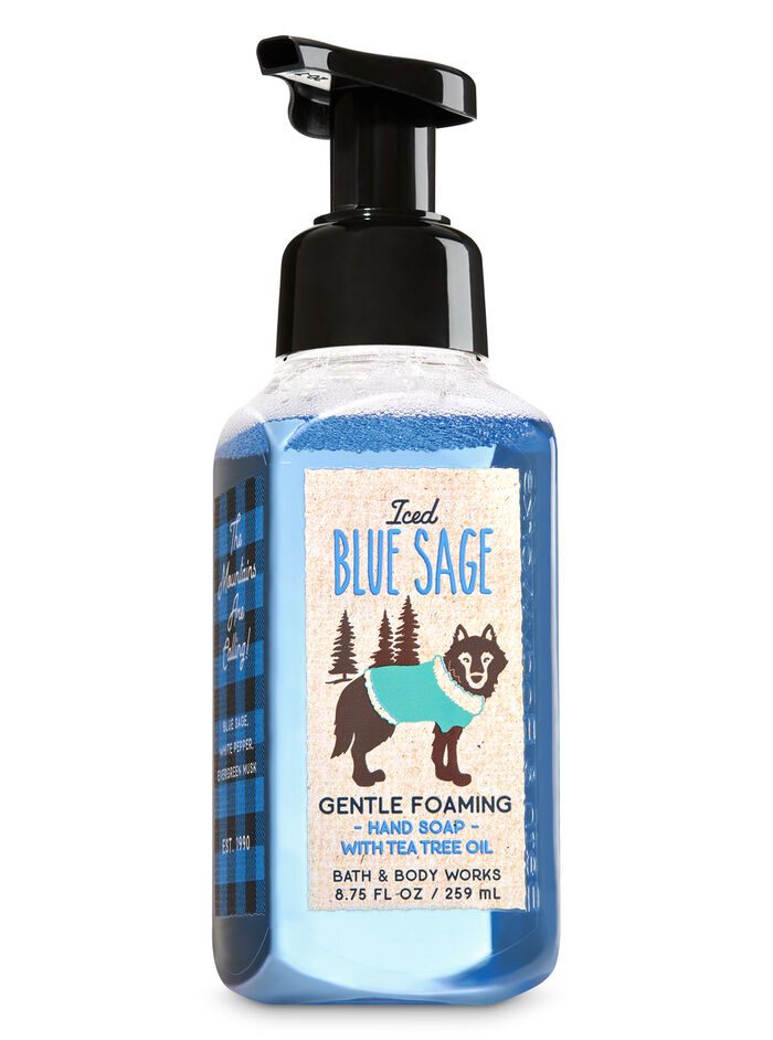Iced Blue Sage fragranza Gentle Foaming Hand Soap
