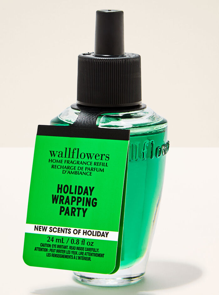 Holiday Wrapping Party Home Fragrance/Home & Car Air fresheners/Wallflowers refill Bath & Body Works