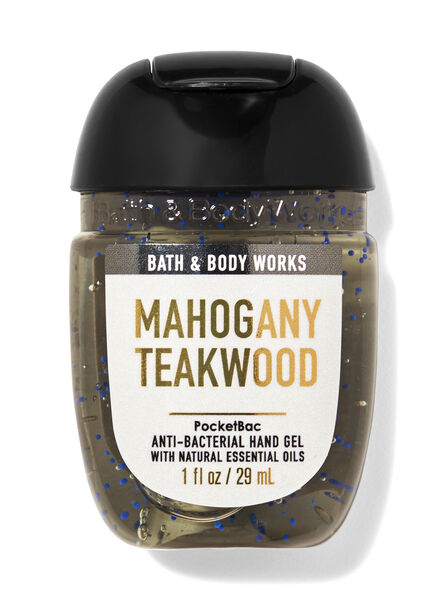 Mahogany Teakwood fragranza Gel igienizzante per le mani