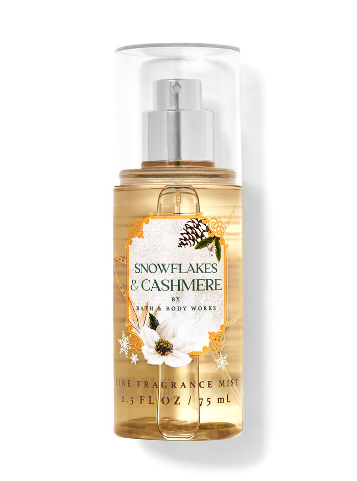 Snowflakes &amp; Cashmere Body care/Featuring/Travel size Bath & Body Works