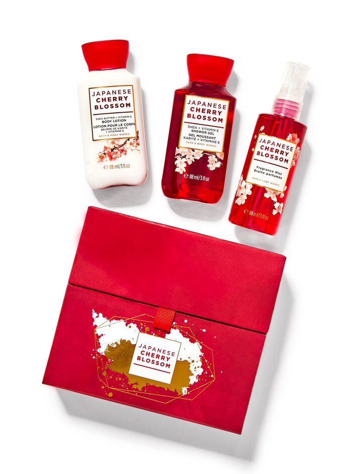 Japanese Cherry Blossom fragranza Mini set regalo