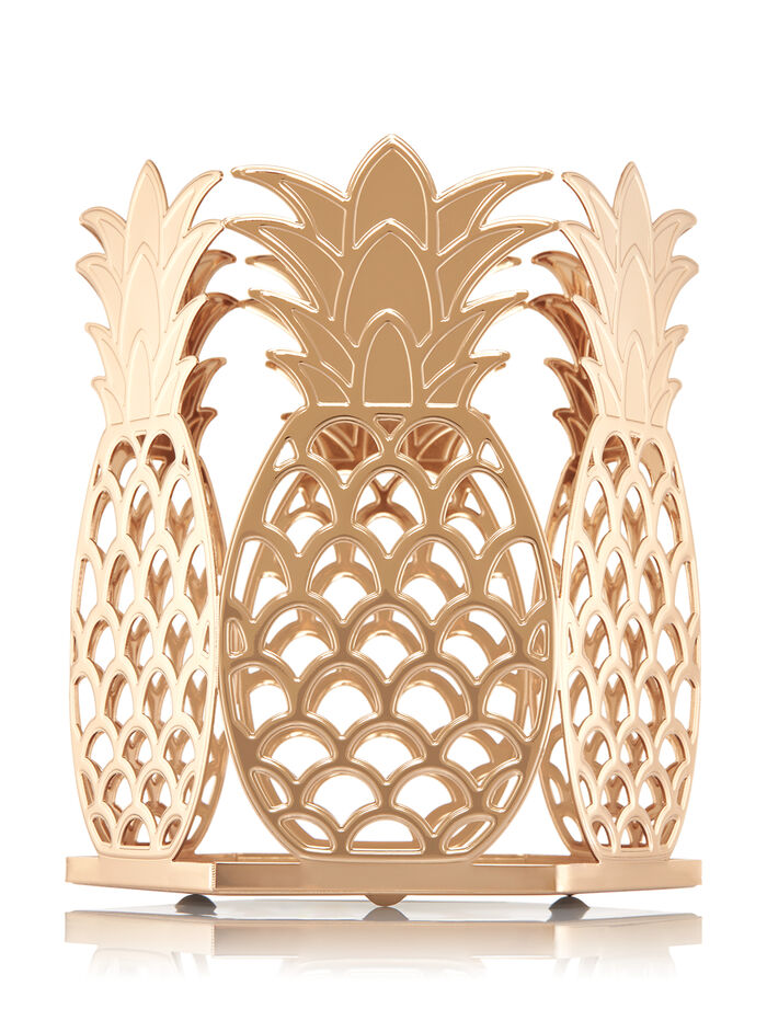 Golden Pineapple fragranza 3-Wick Candle Holder