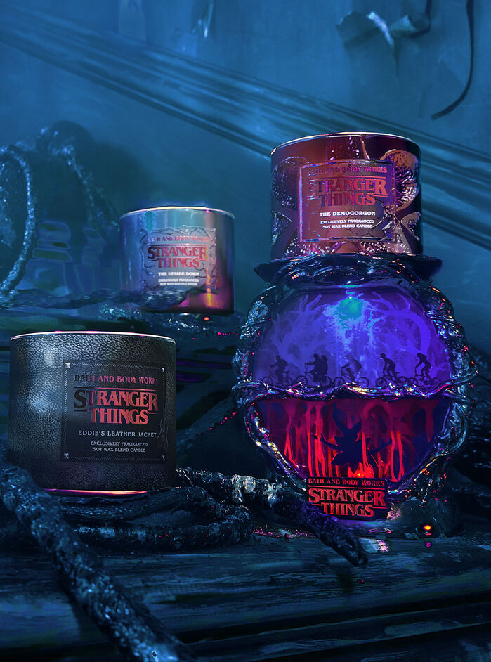 The Demogorgon Home Fragrance/Candles/3-wick candles Bath & Body Works