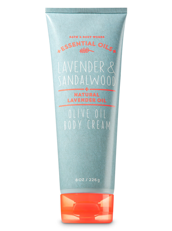 Lavender & Sandalwood fragranza Olive Oil Body Cream