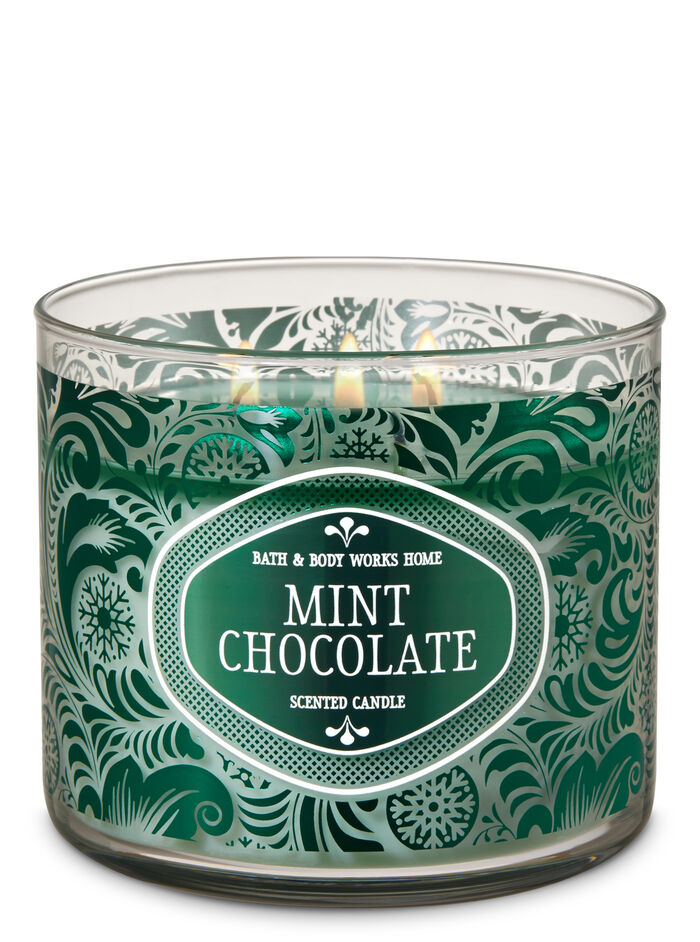 Mint Chocolate fragranza 3-Wick Candle