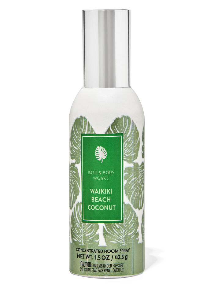 Waikiki Beach Coconut Home Fragrance/Home & Car Air fresheners/Room sprays & mists Bath & Body Works