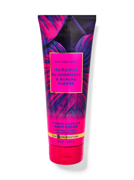 Bahamas Passionfruit & Banana Flower body care moisturizers body cream Bath & Body Works