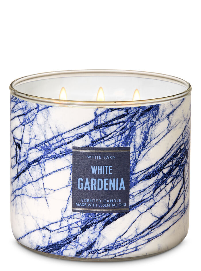 3Wick Candle White Gardenia Bath & Body Works