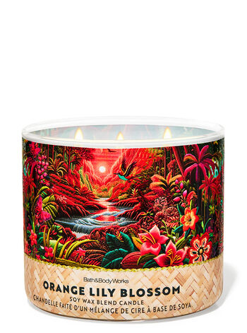 Orange Lily Blossom Home Fragrance/Candles/3-wick candles Bath & Body Works1