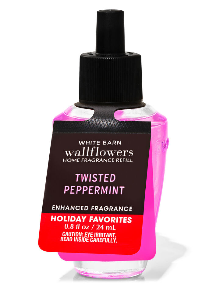 Twisted Peppermint Home Fragrance/Home & Car Air fresheners/Wallflowers refill Bath & Body Works