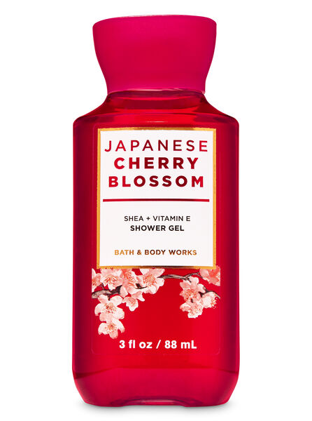 Japanese Cherry Blossom fragrance Travel Size Shower Gel