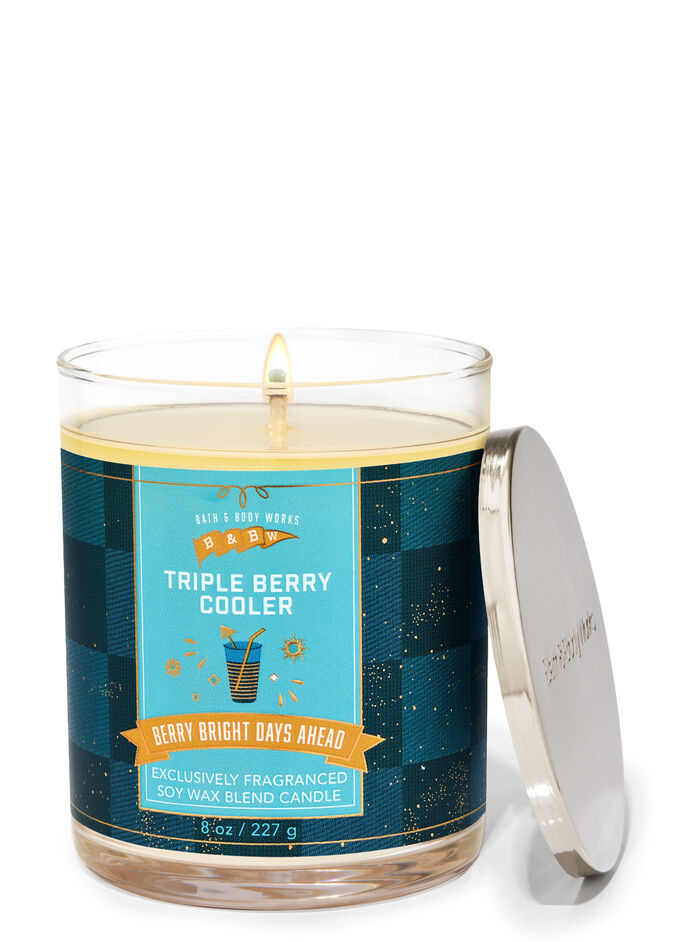 Triple Berry Cooler Home Fragrance/Candles/1-wick candles Bath & Body Works